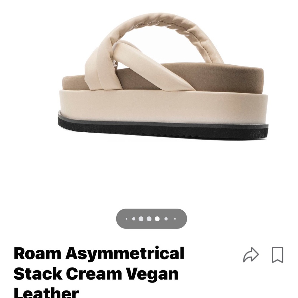 ROAM brand platform sandals